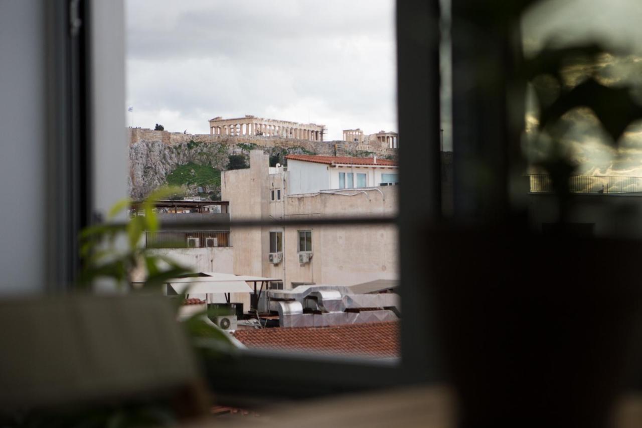 Apartamento Mosaics Aprtm In Parliament Square With Acropolis View Atenas Exterior foto
