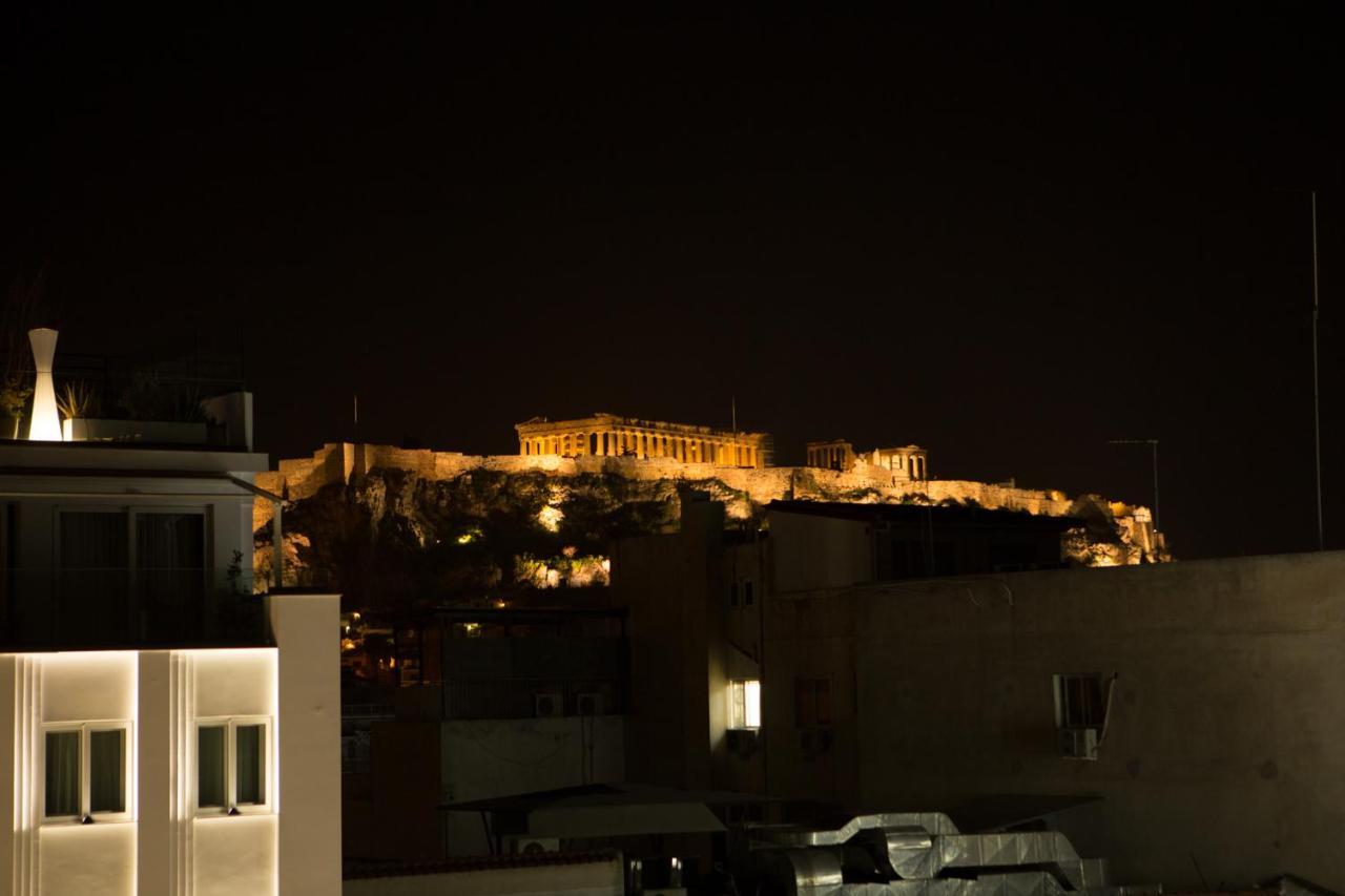 Apartamento Mosaics Aprtm In Parliament Square With Acropolis View Atenas Exterior foto